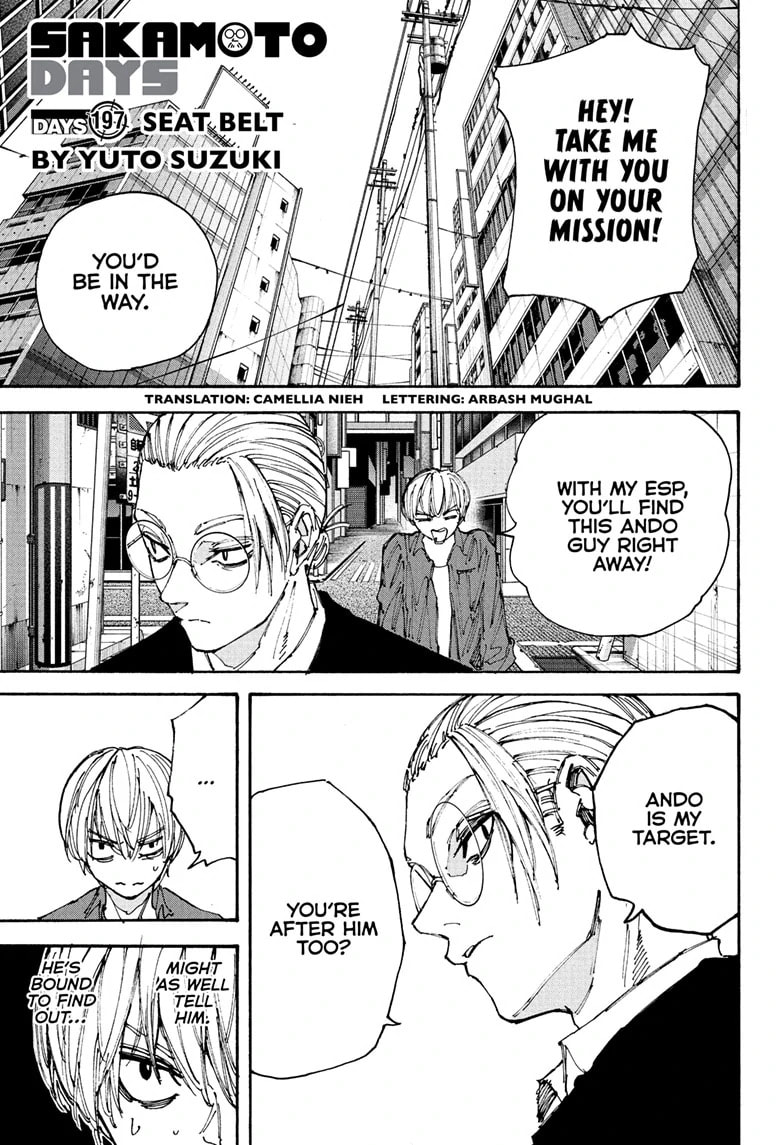 Read Sakamoto Days chapter 197 image 0 on Lezhin