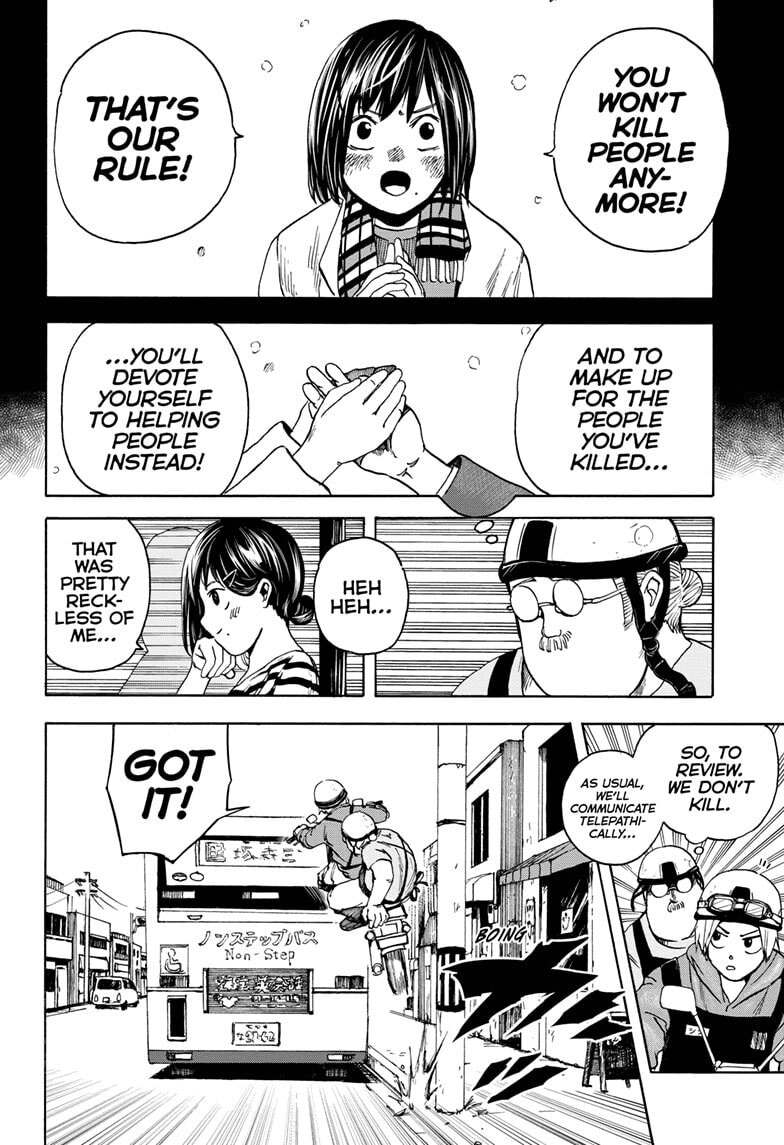 Read Sakamoto Days chapter 2 image 13 on Lezhin
