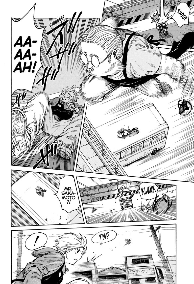 Read Sakamoto Days chapter 2 image 15 on Lezhin