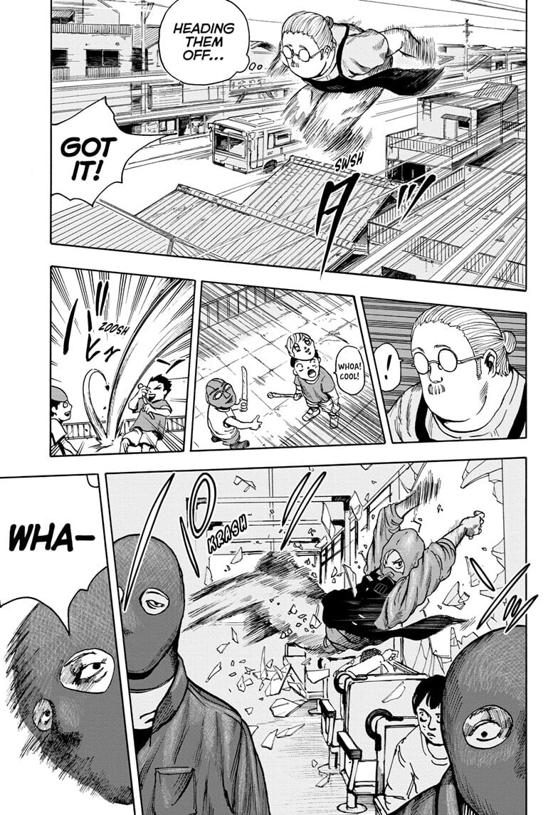 Read Sakamoto Days chapter 2 image 16 on Lezhin