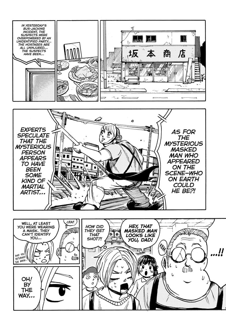 Read Sakamoto Days chapter 2 image 23 on Lezhin