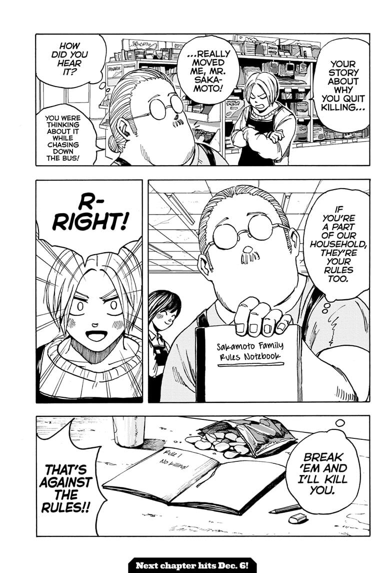 Read Sakamoto Days chapter 2 image 24 on Lezhin