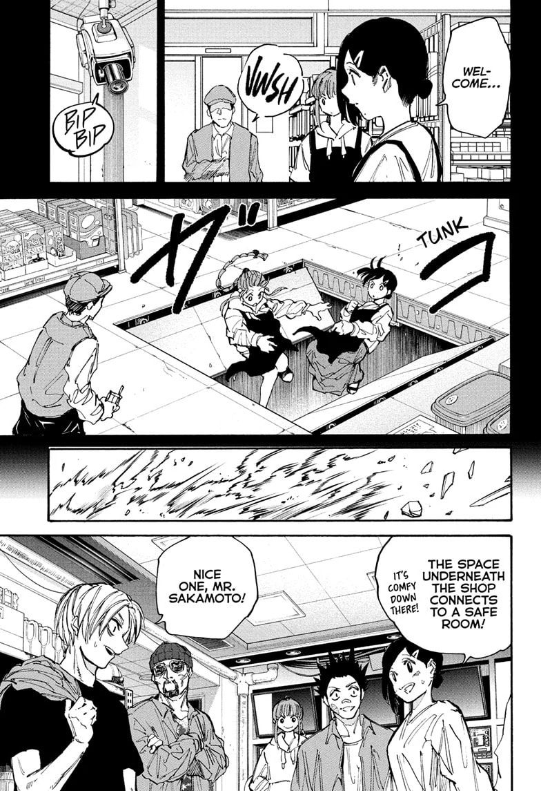 Read Sakamoto Days chapter 207 image 10 on Lezhin