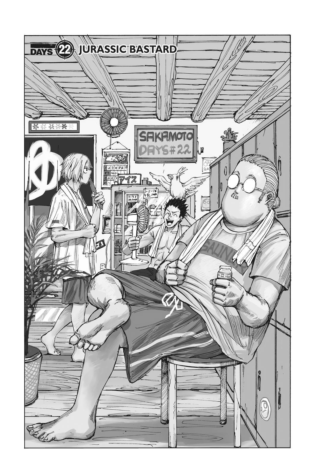 Read Sakamoto Days chapter 22 image 0 on Lezhin