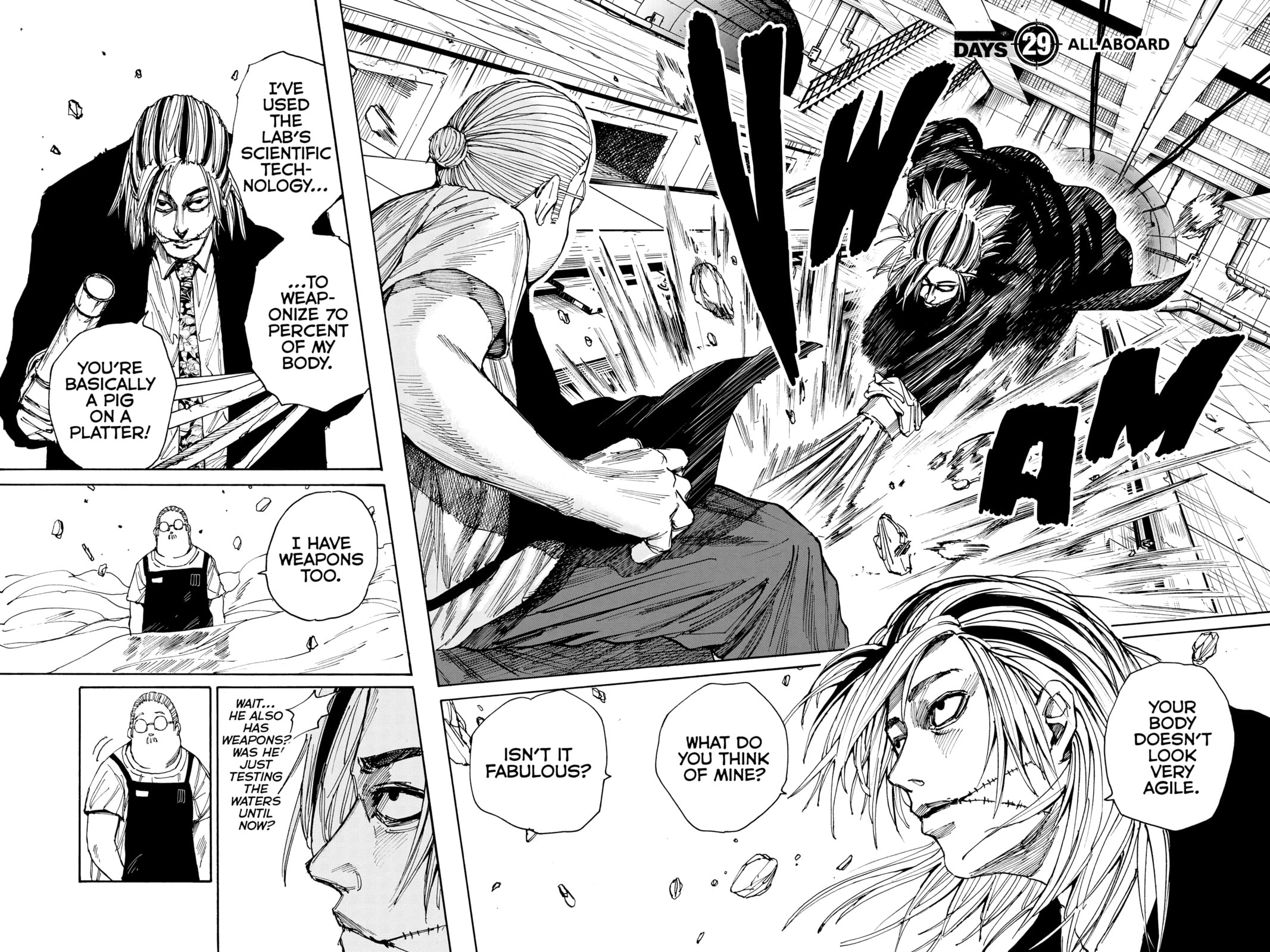 Read Sakamoto Days chapter 29 image 1 on Lezhin