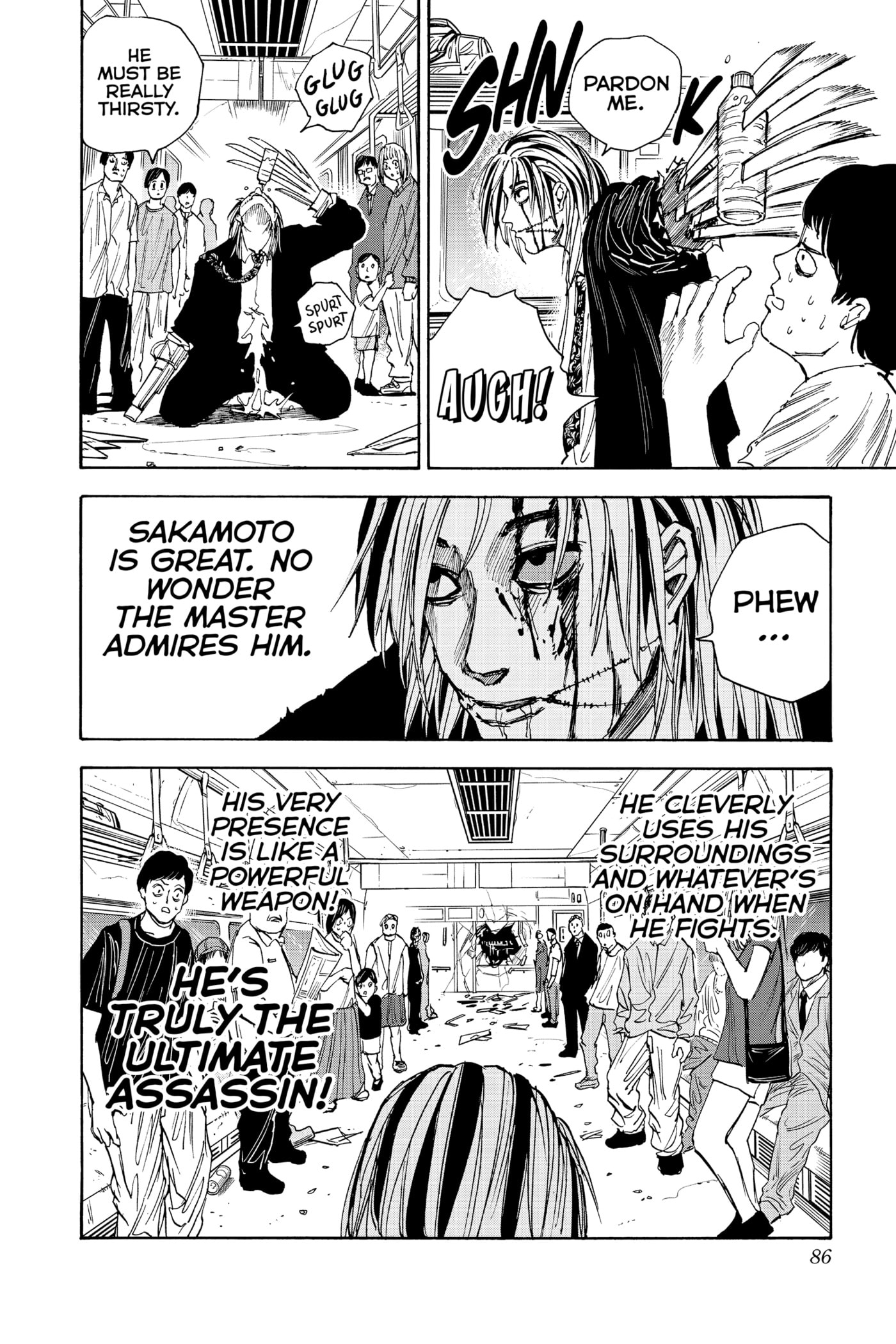 Read Sakamoto Days chapter 29 image 14 on Lezhin