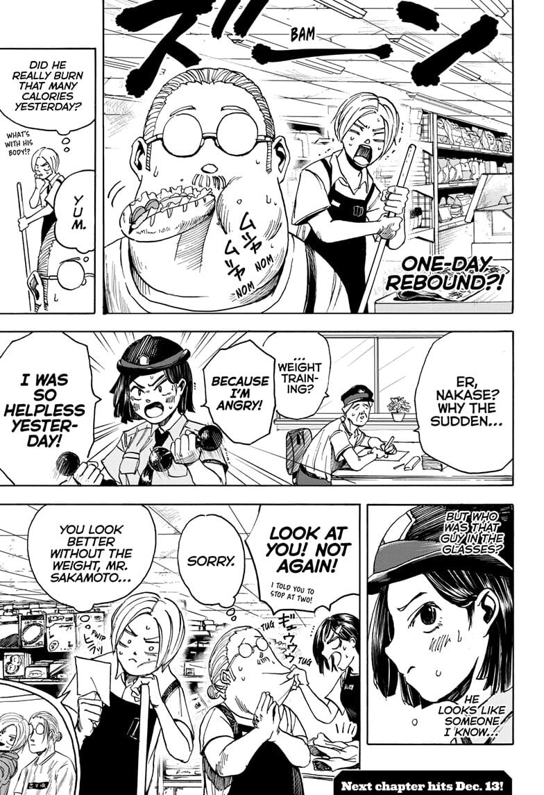 Read Sakamoto Days chapter 3 image 22 on Lezhin