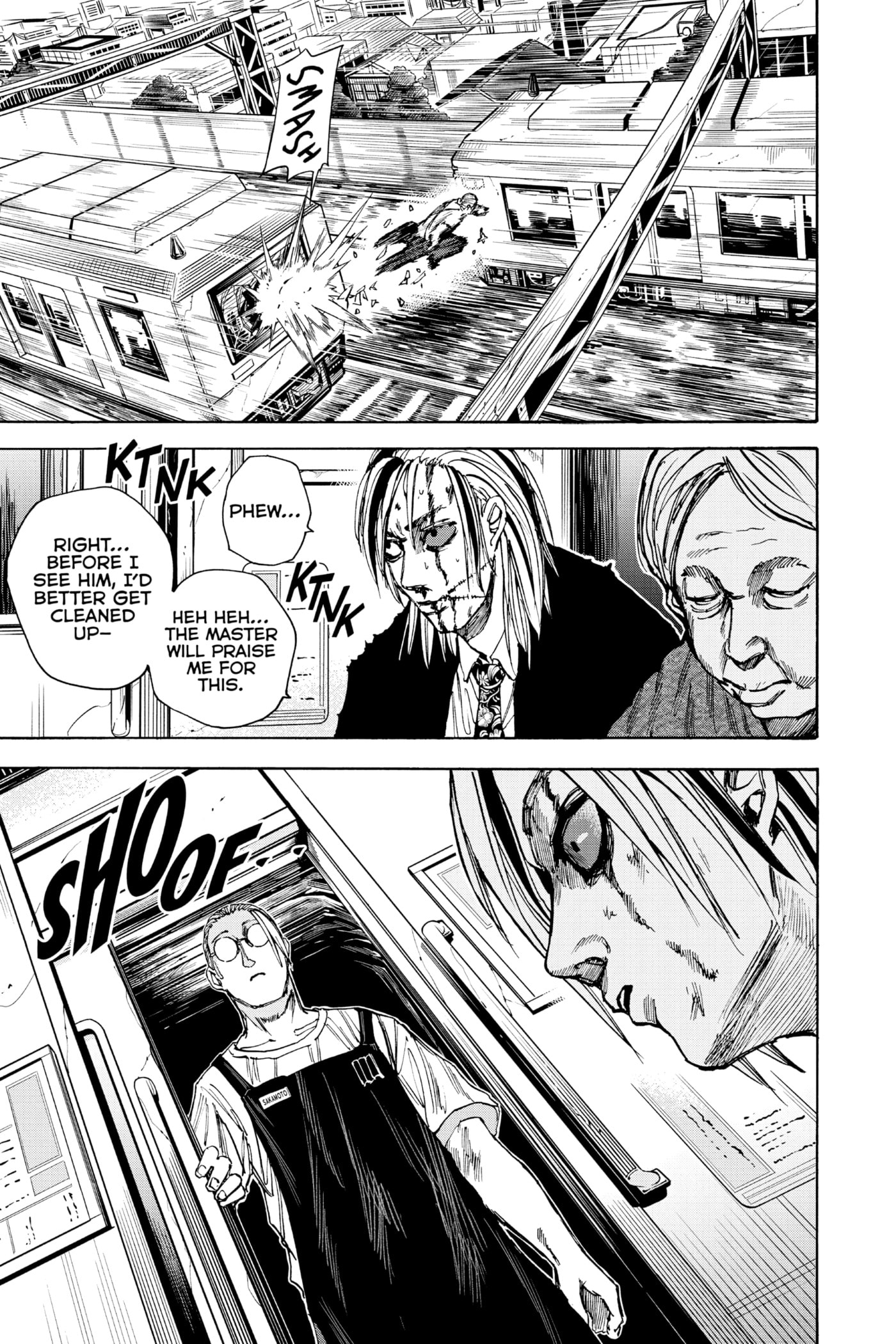 Read Sakamoto Days chapter 30 image 12 on Lezhin