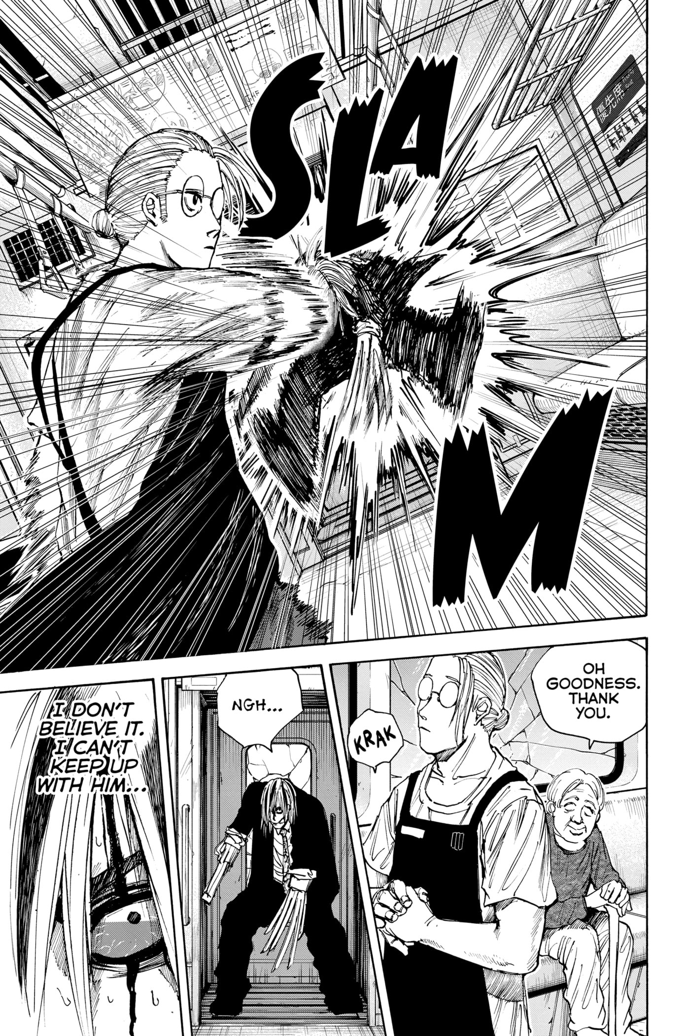 Read Sakamoto Days chapter 30 image 4 on Lezhin
