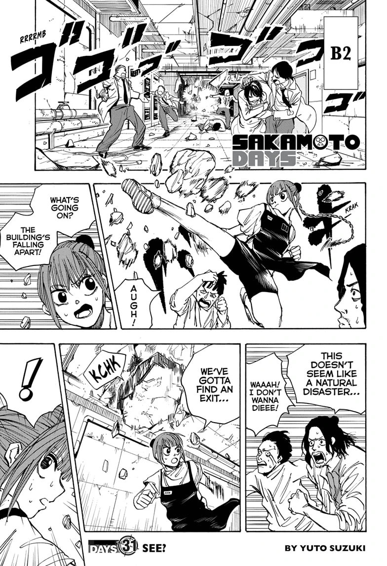 Read Sakamoto Days chapter 31 image 0 on Lezhin