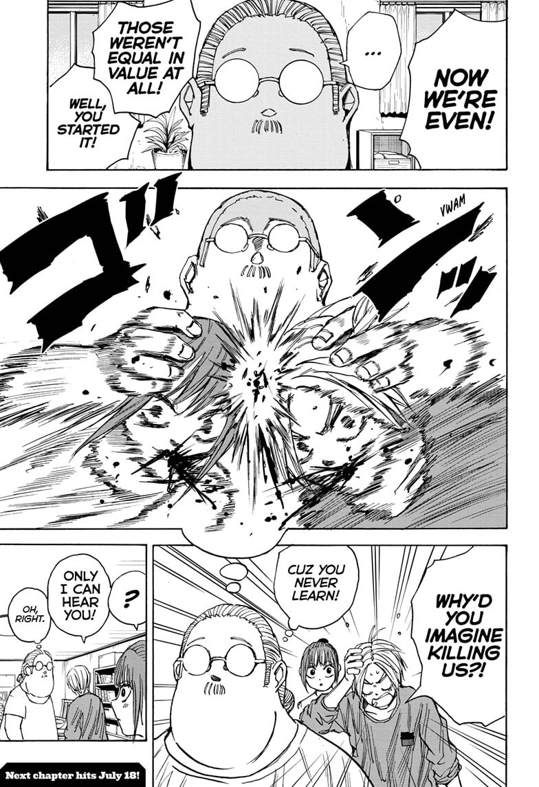 Read Sakamoto Days chapter 31 image 18 on Lezhin