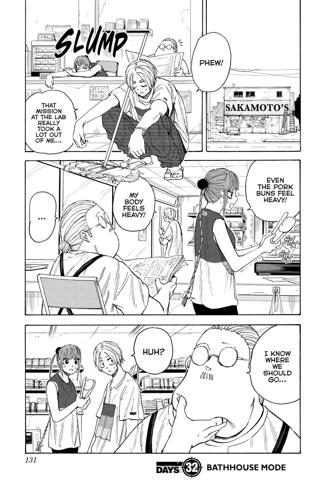 Read Sakamoto Days chapter 32 image 0 on Lezhin