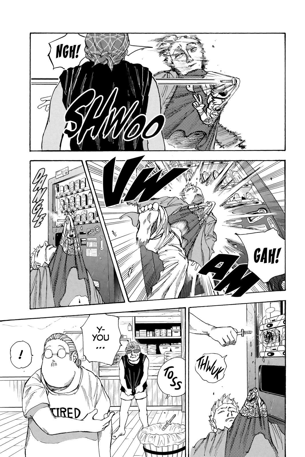 Read Sakamoto Days chapter 32 image 16 on Lezhin