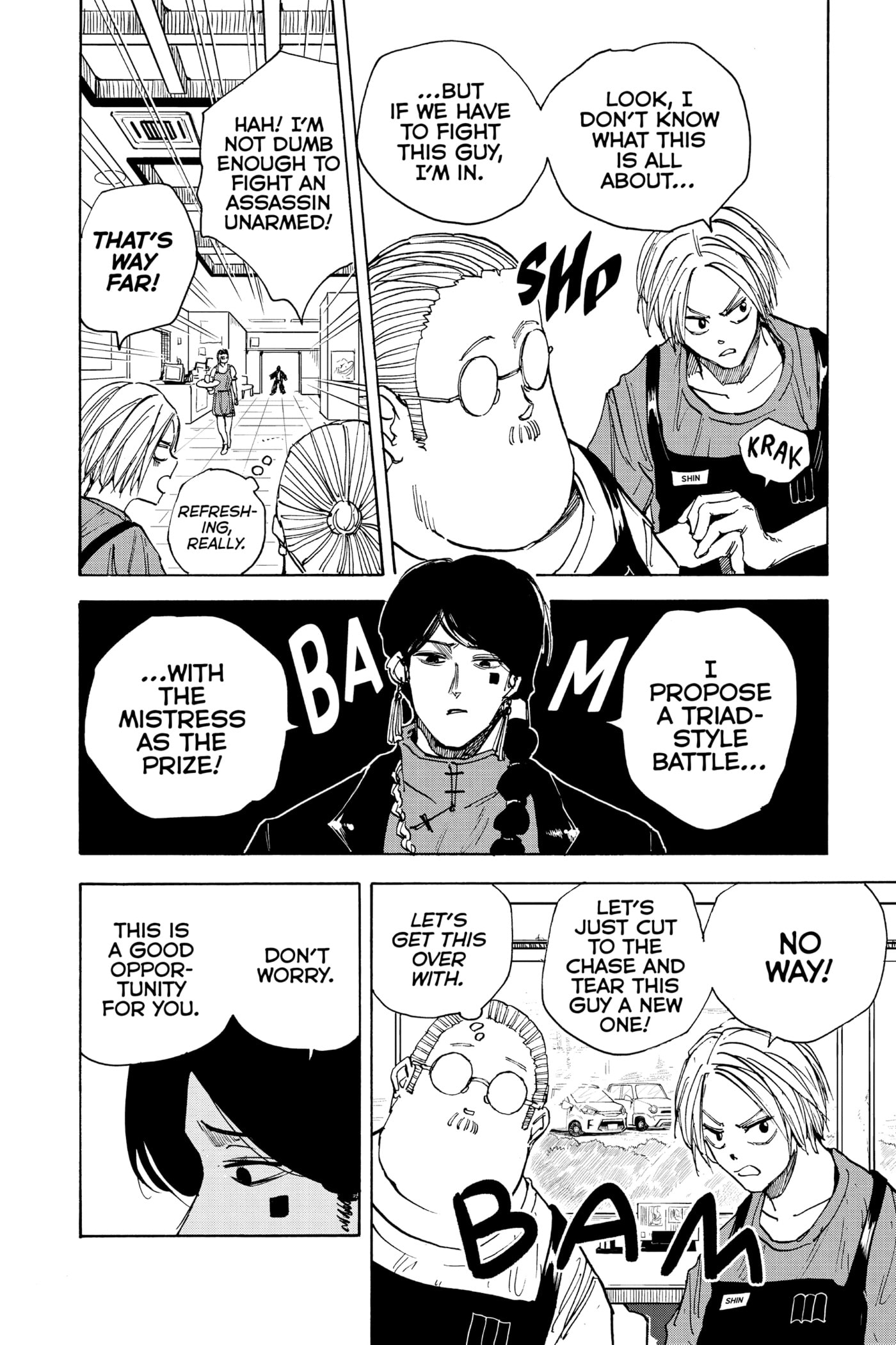 Read Sakamoto Days chapter 34 image 13 on Lezhin