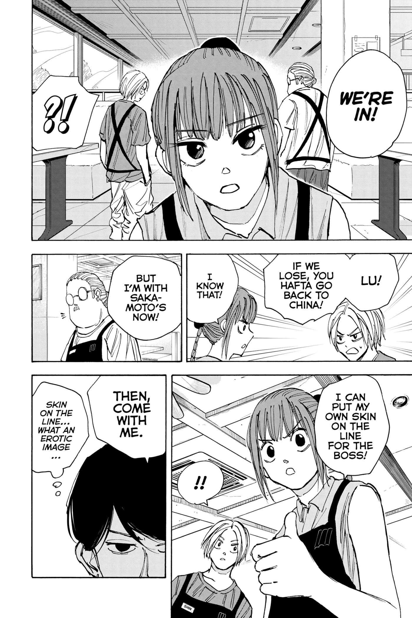 Read Sakamoto Days chapter 34 image 15 on Lezhin