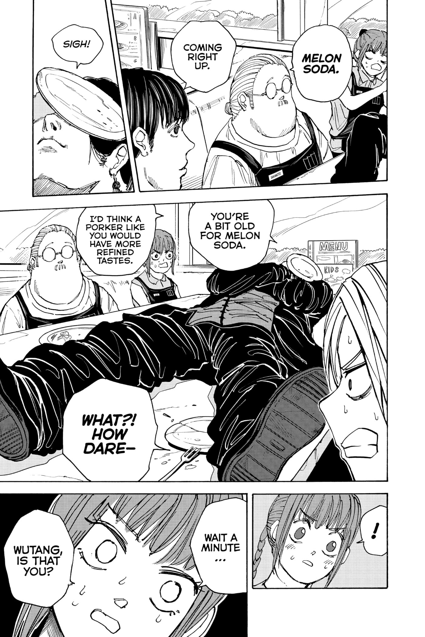 Read Sakamoto Days chapter 34 image 8 on Lezhin