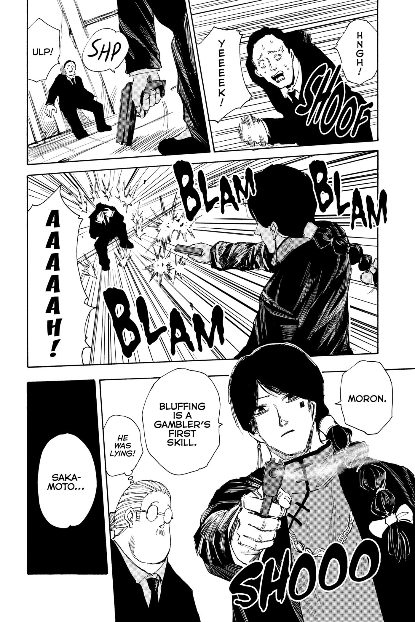 Read Sakamoto Days chapter 36 image 17 on Lezhin