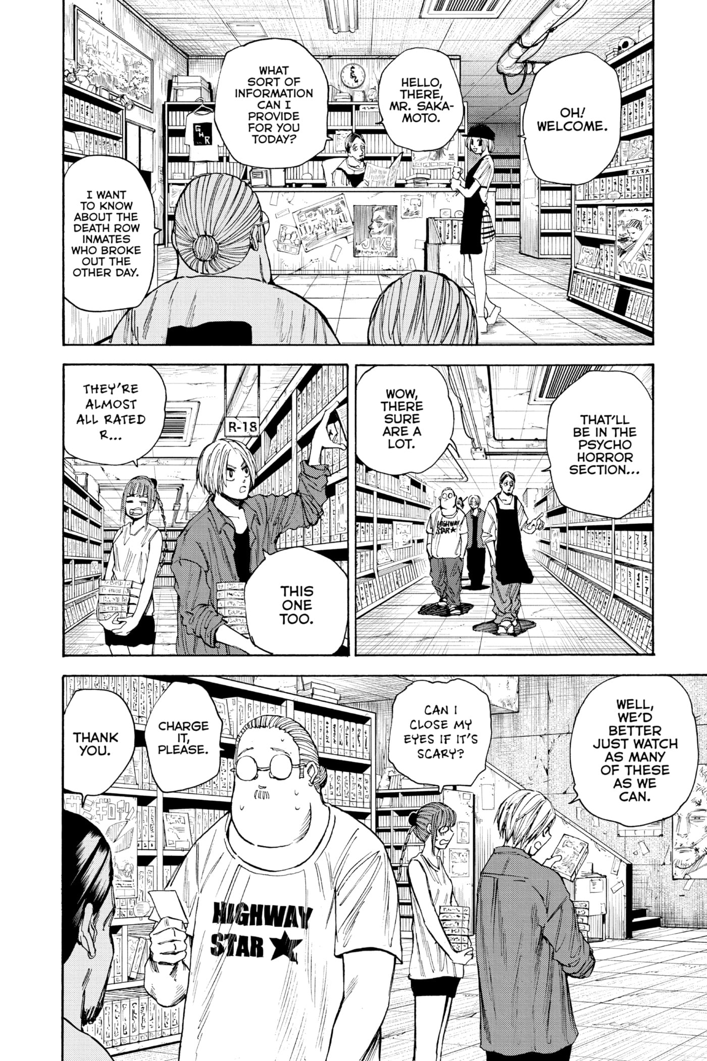Read Sakamoto Days chapter 38 image 1 on Lezhin