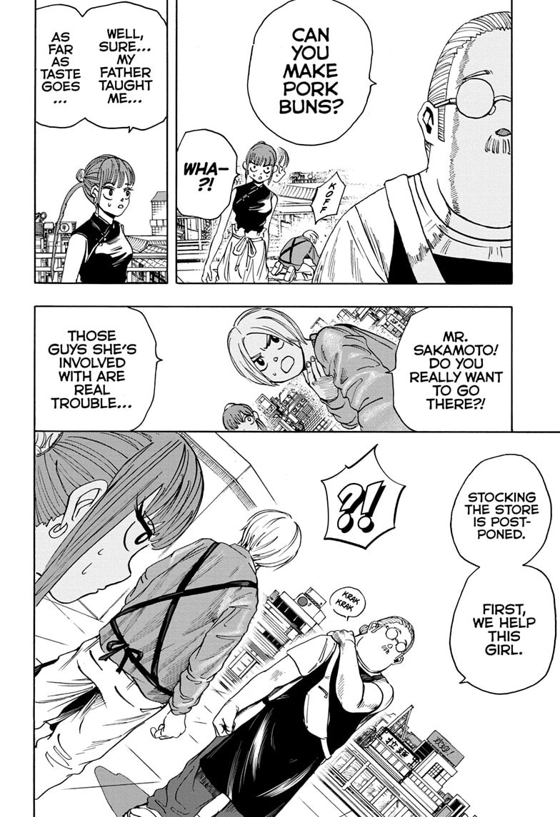 Read Sakamoto Days chapter 4 image 11 on Lezhin