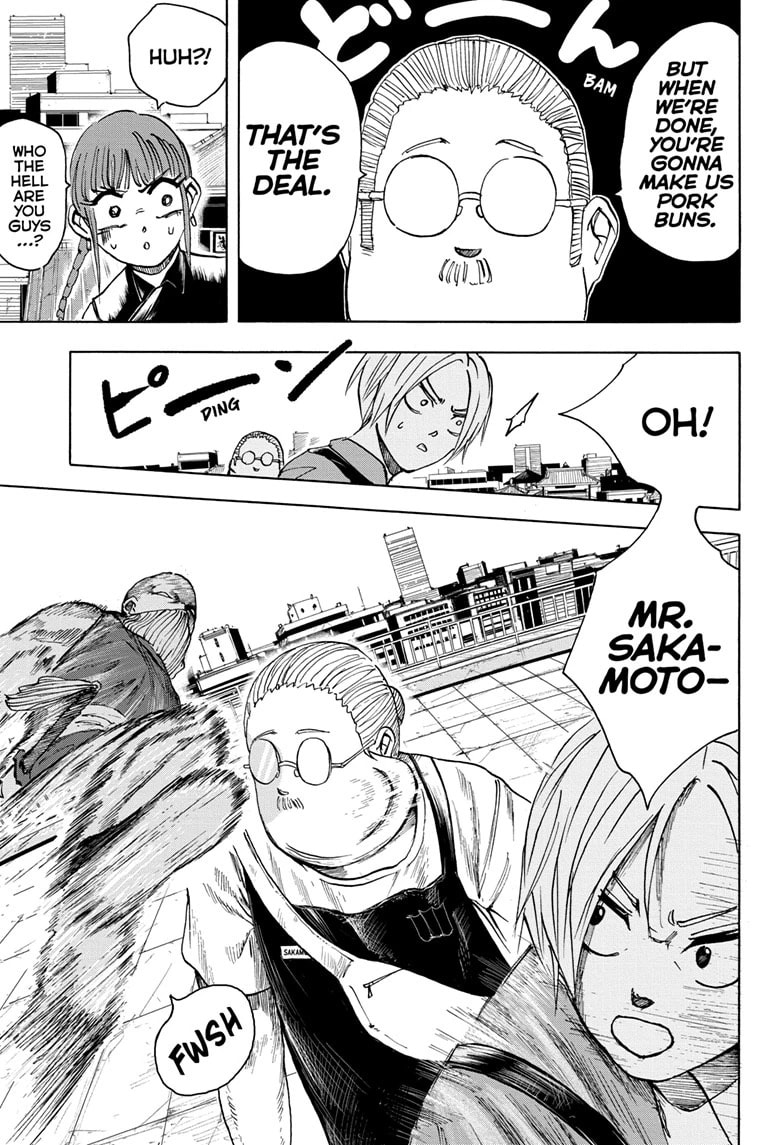 Read Sakamoto Days chapter 4 image 12 on Lezhin