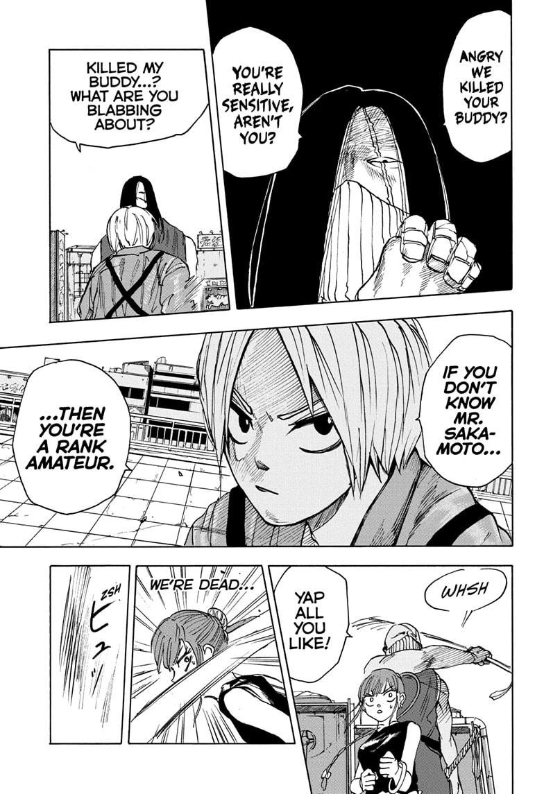 Read Sakamoto Days chapter 4 image 16 on Lezhin