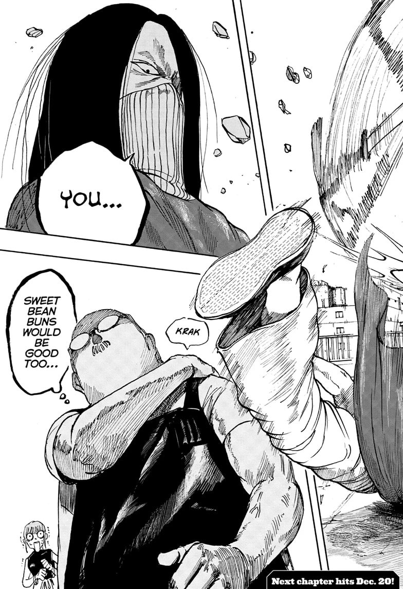Read Sakamoto Days chapter 4 image 18 on Lezhin