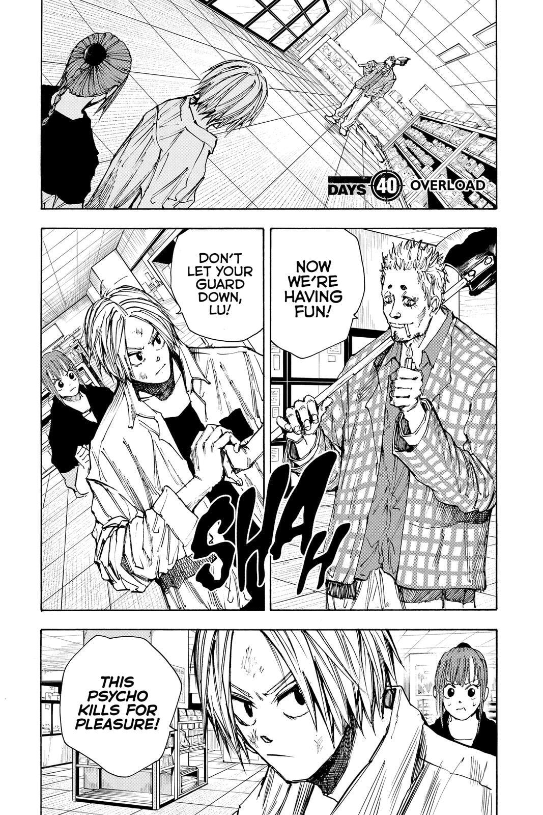 Read Sakamoto Days chapter 40 image 0 on Lezhin
