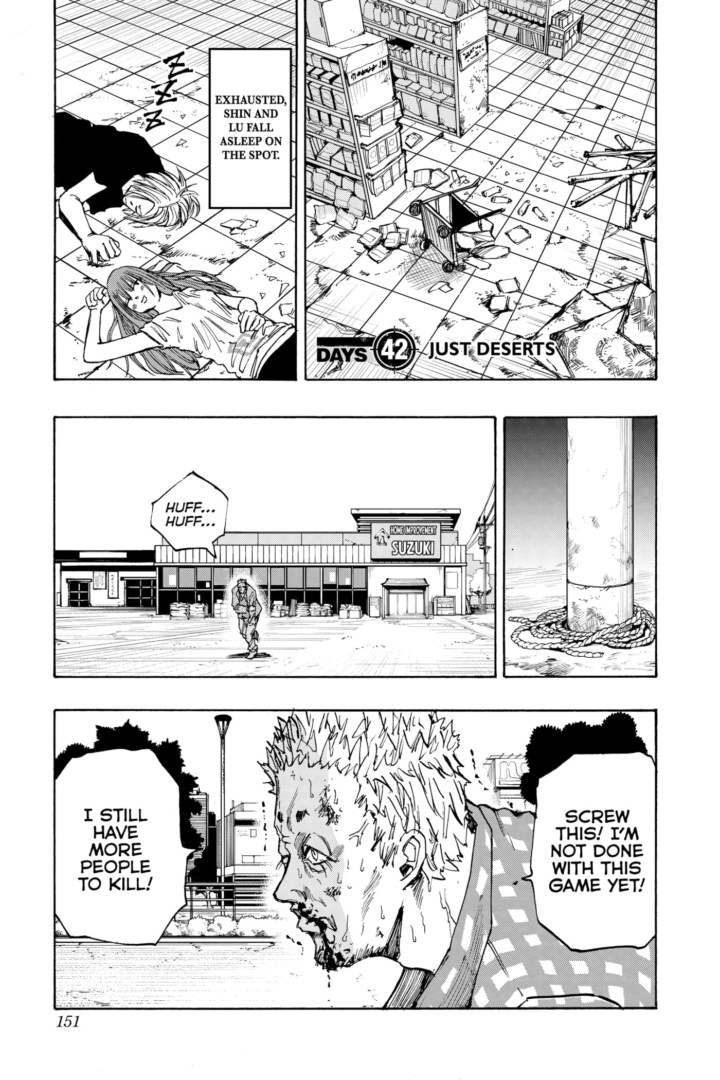 Read Sakamoto Days chapter 42 image 0 on Lezhin