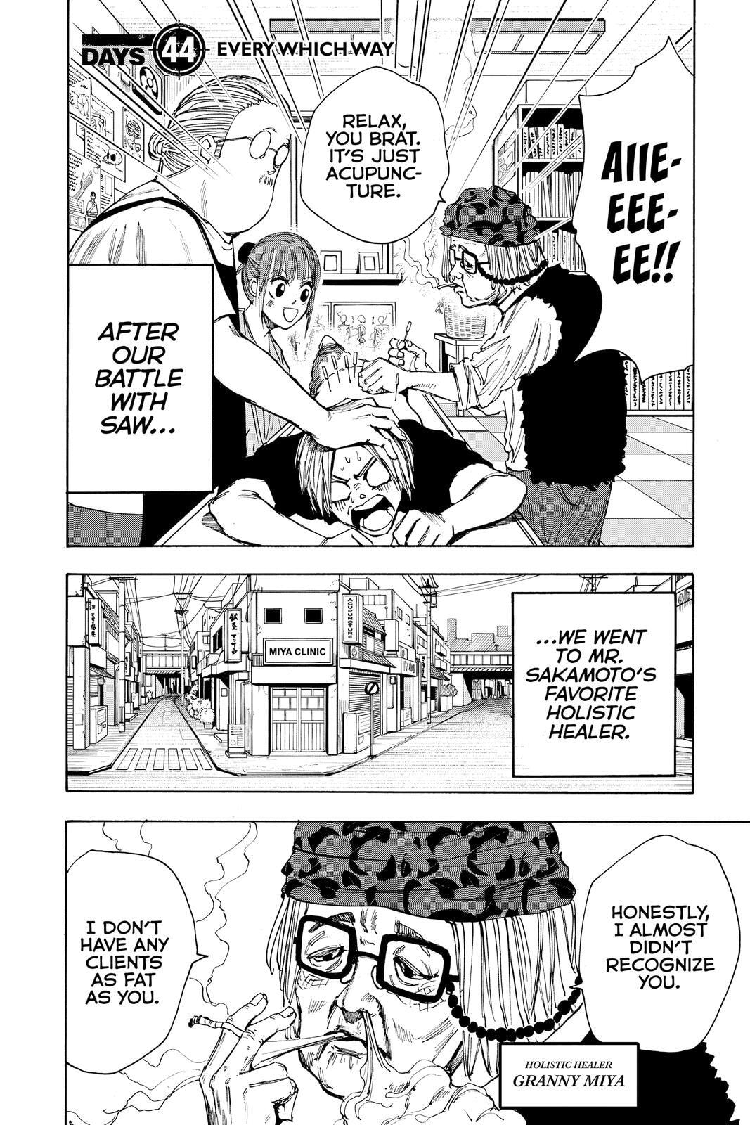 Read Sakamoto Days chapter 44 image 7 on Lezhin