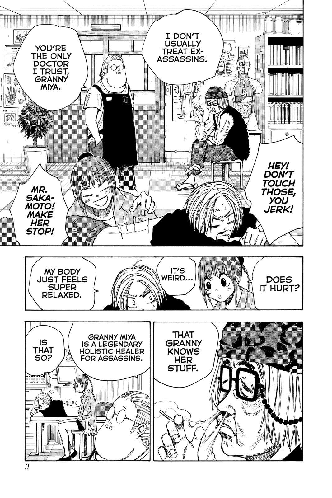 Read Sakamoto Days chapter 44 image 8 on Lezhin