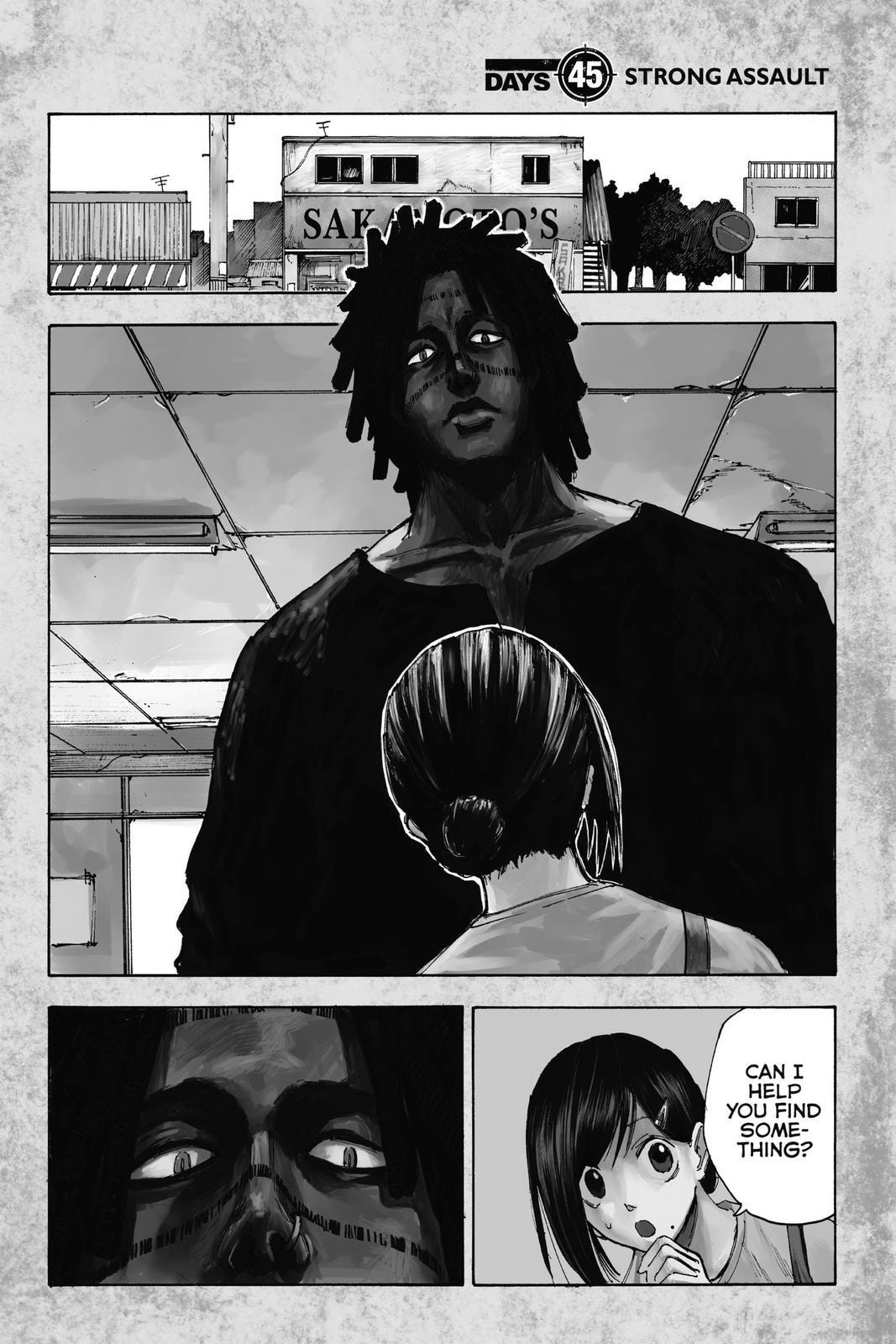 Read Sakamoto Days chapter 45 image 0 on Lezhin