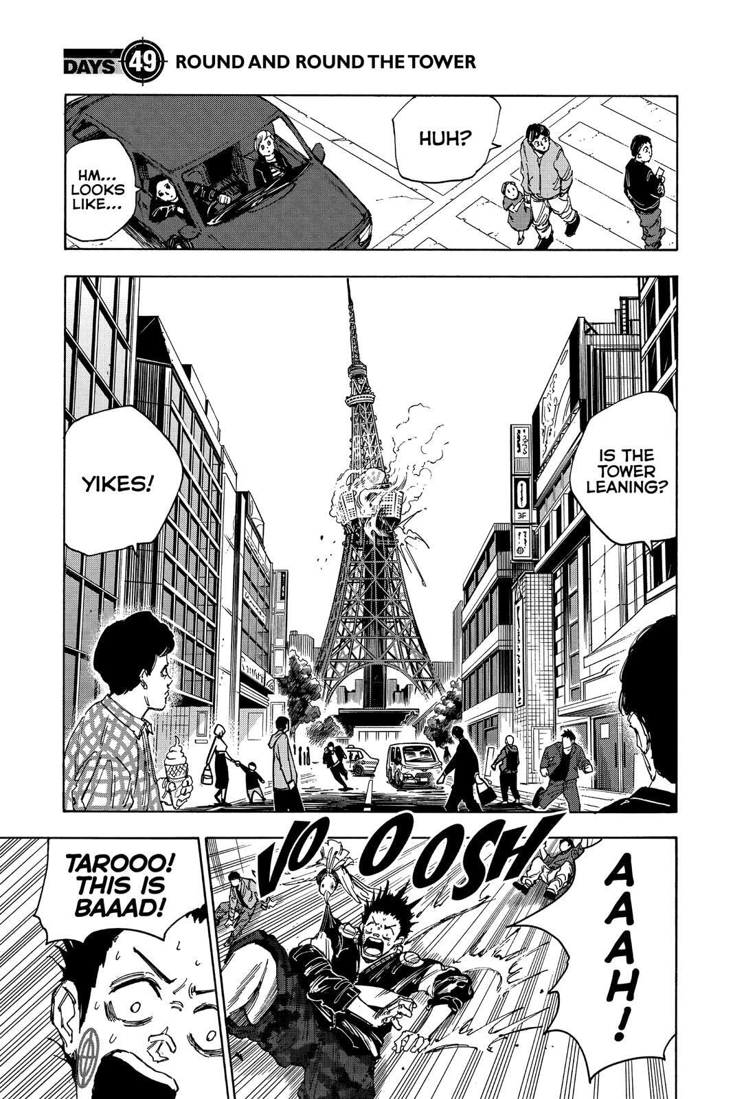 Read Sakamoto Days chapter 49 image 0 on Lezhin