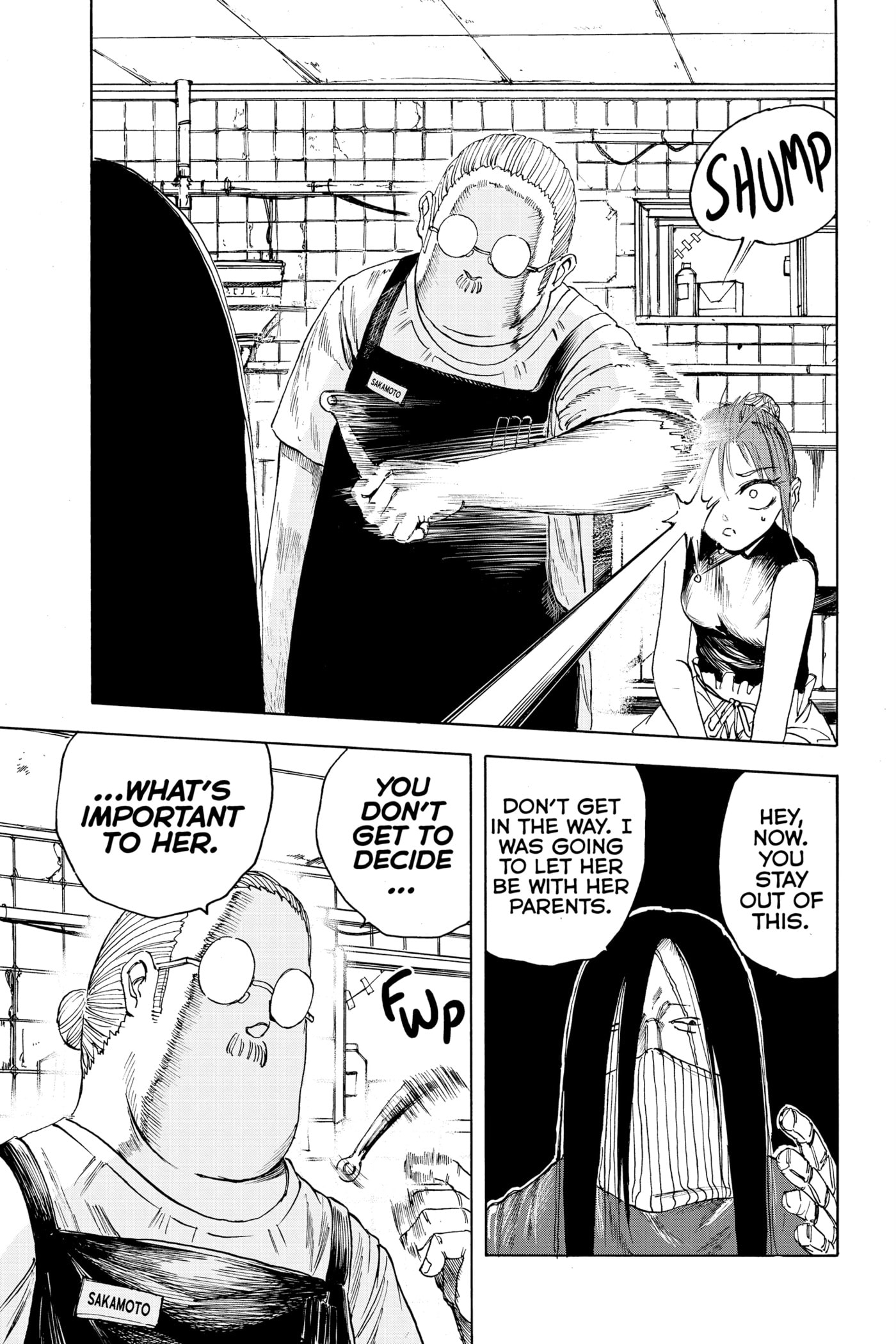 Read Sakamoto Days chapter 5 image 4 on Lezhin