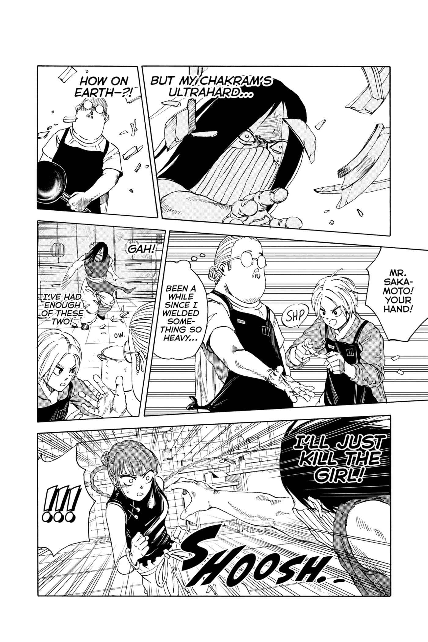 Read Sakamoto Days chapter 5 image 9 on Lezhin