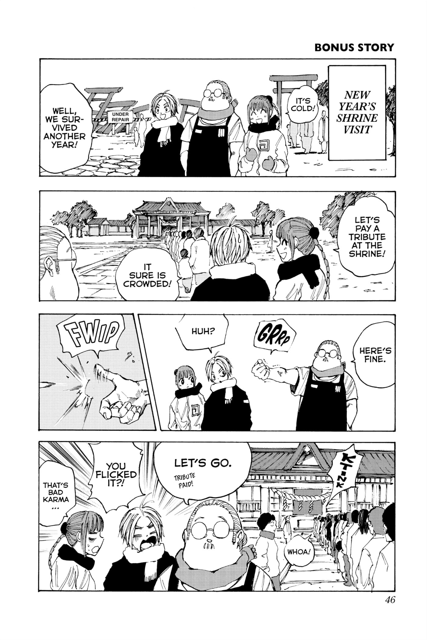 Read Sakamoto Days chapter 55 image 1 on Lezhin