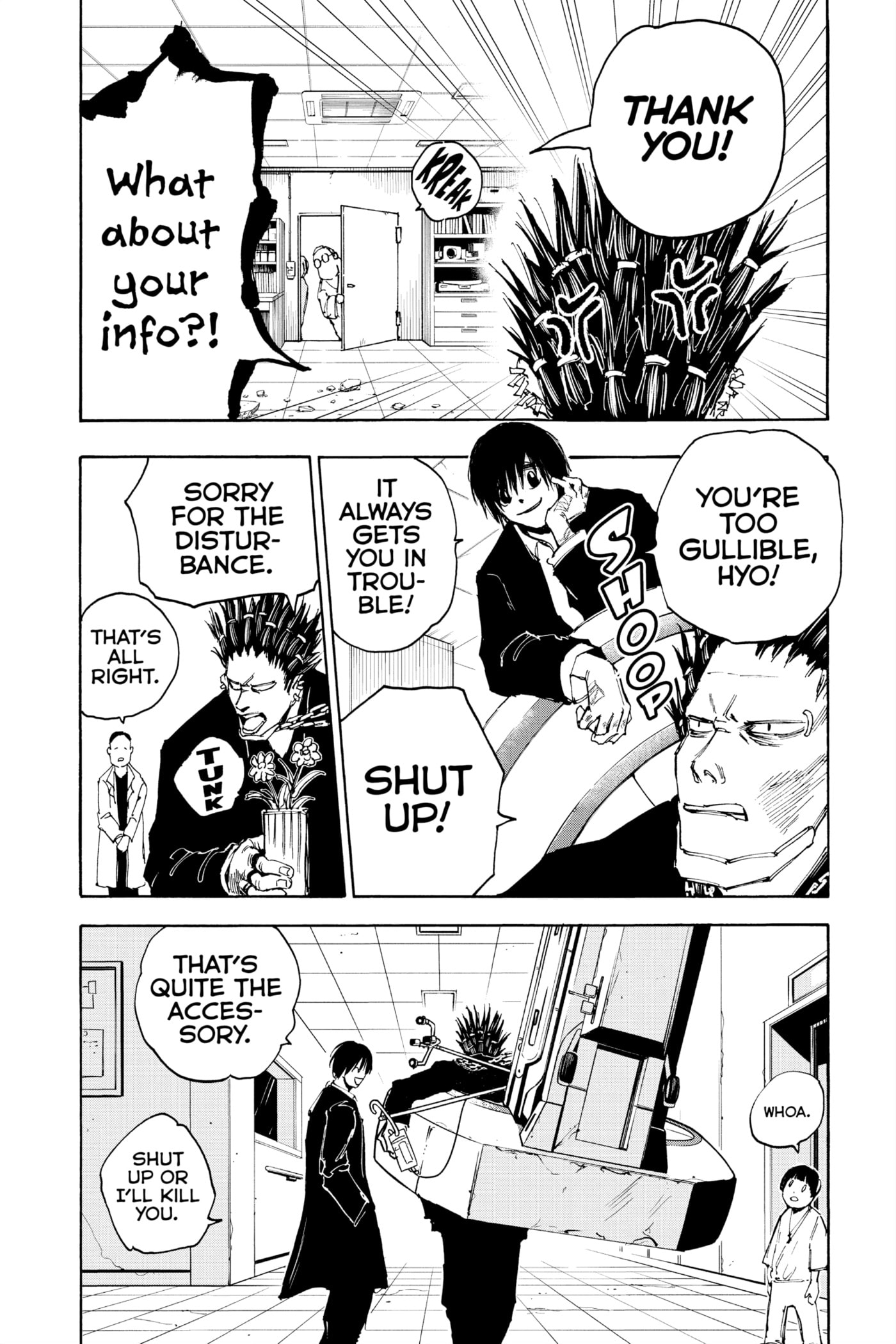 Read Sakamoto Days chapter 55 image 17 on Lezhin