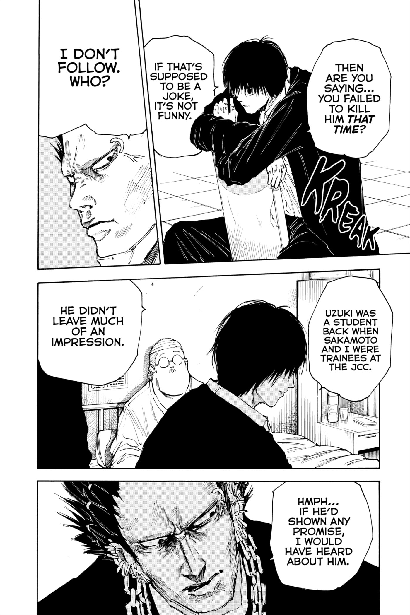 Read Sakamoto Days chapter 55 image 7 on Lezhin