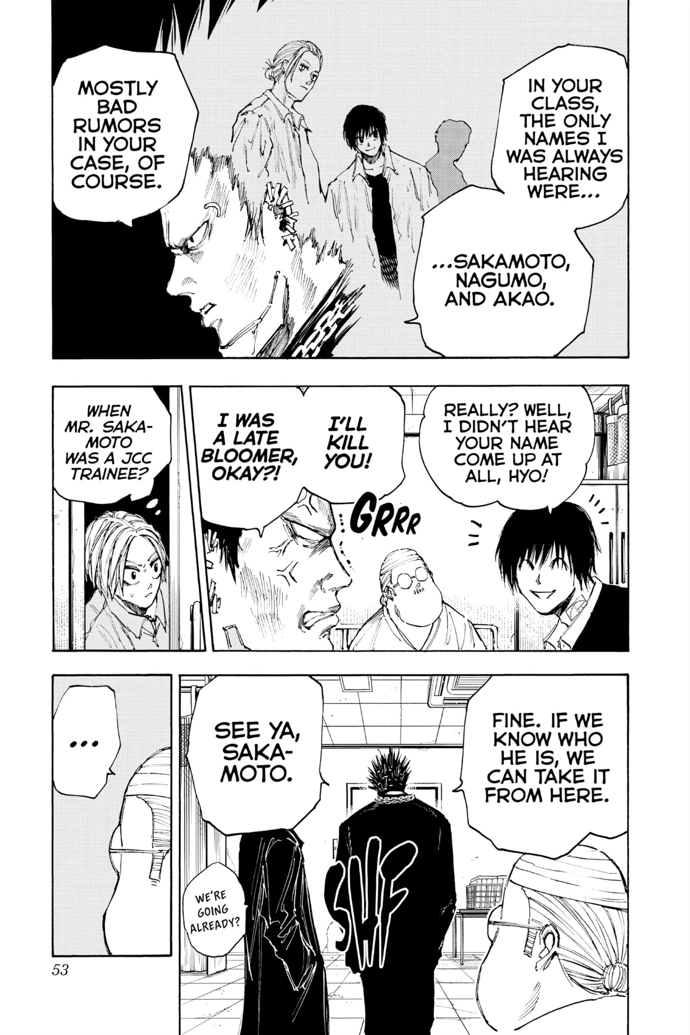 Read Sakamoto Days chapter 55 image 8 on Lezhin