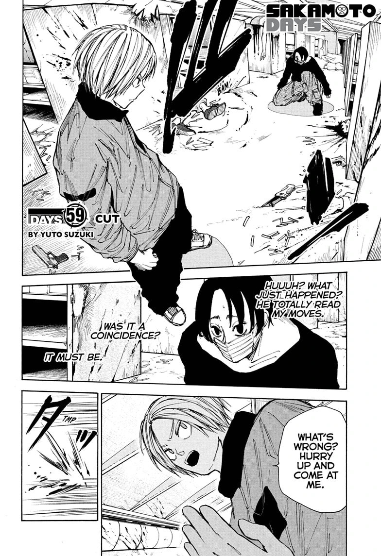 Read Sakamoto Days chapter 59 image 1 on Lezhin