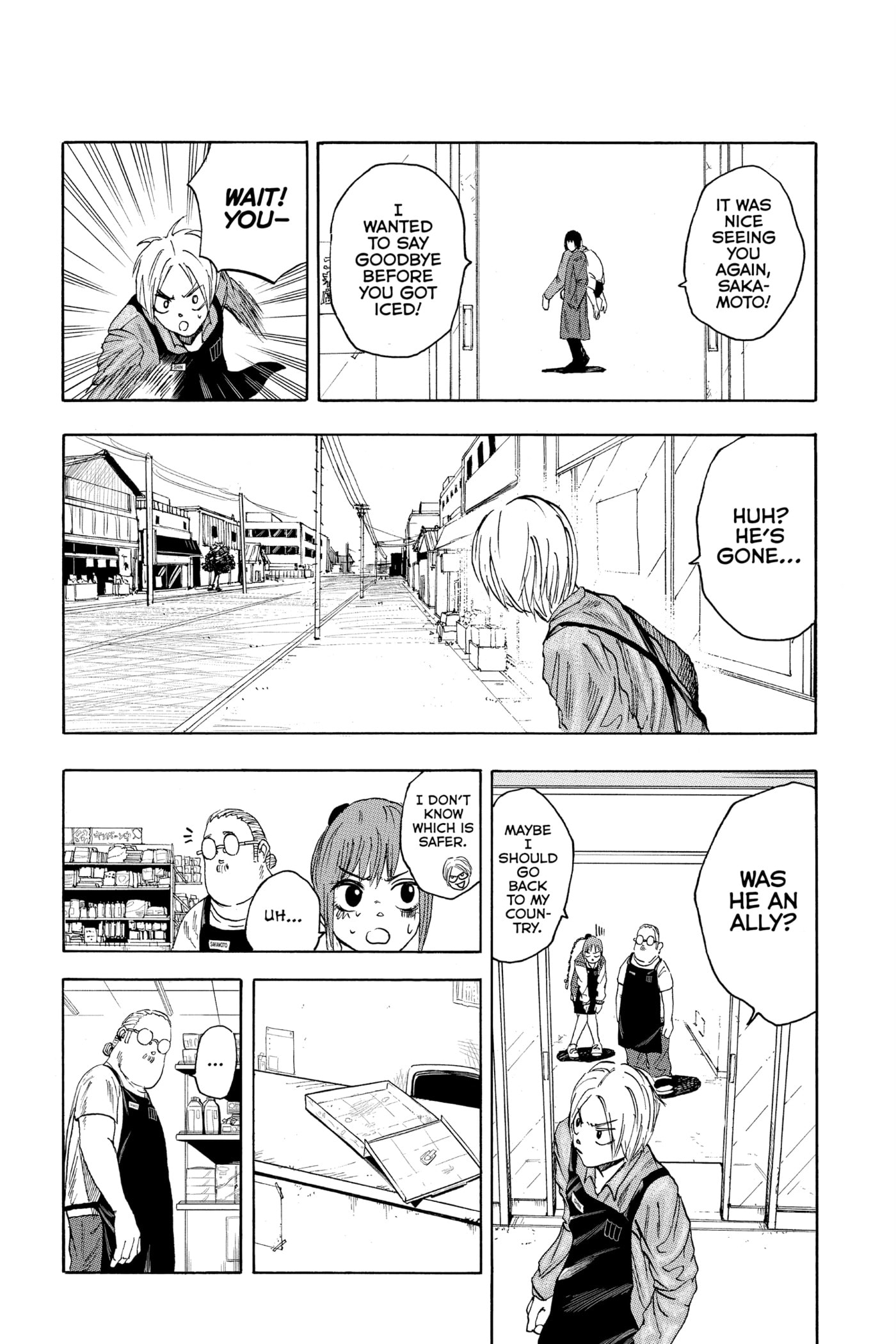 Read Sakamoto Days chapter 6 image 12 on Lezhin