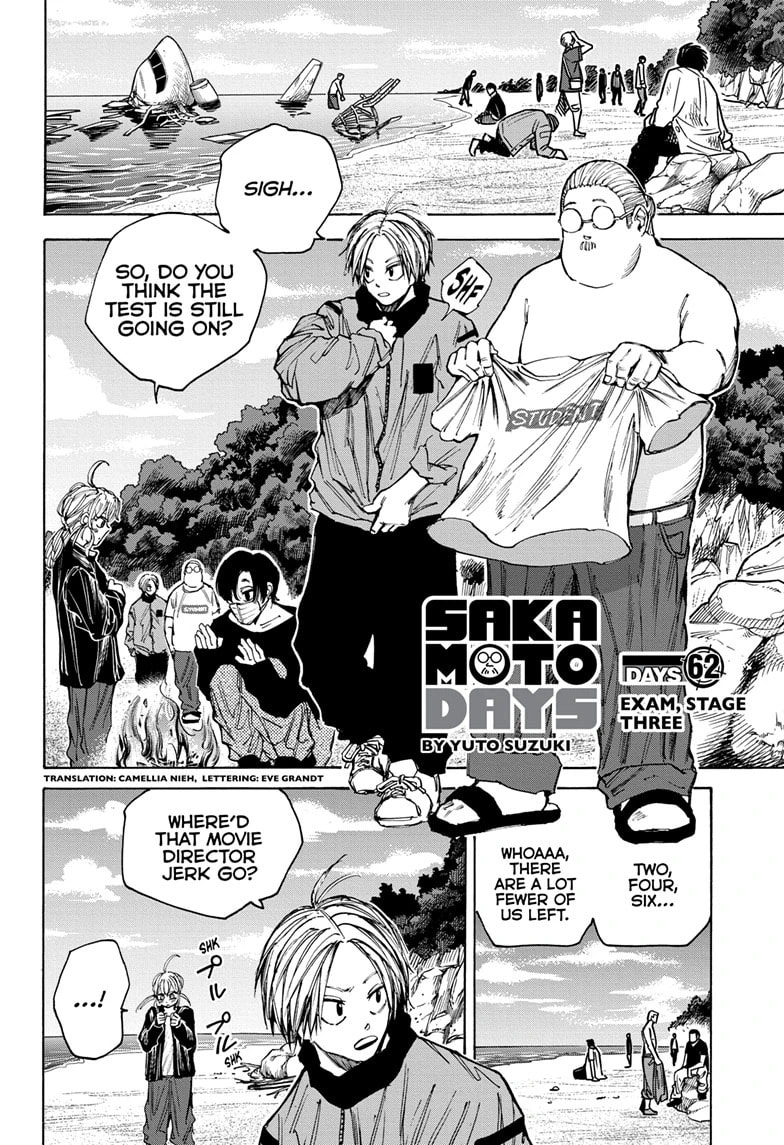 Read Sakamoto Days chapter 62 image 1 on Lezhin