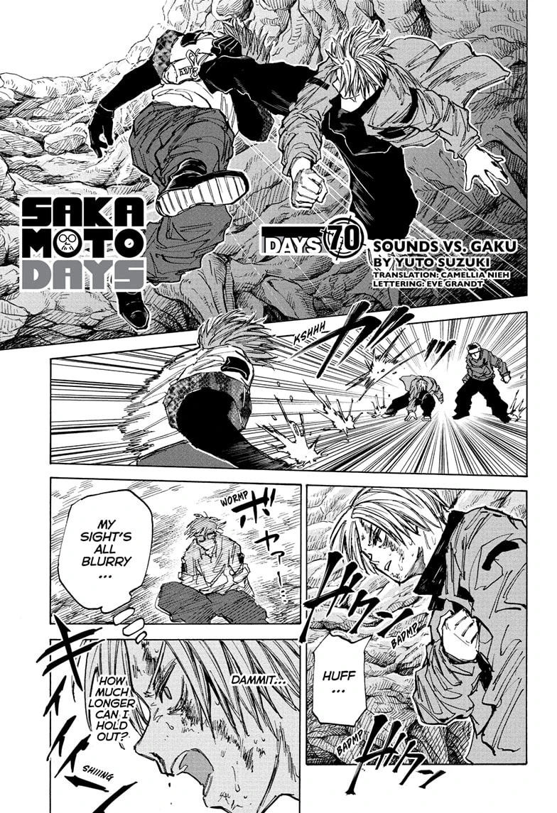 Read Sakamoto Days chapter 70 image 0 on Lezhin