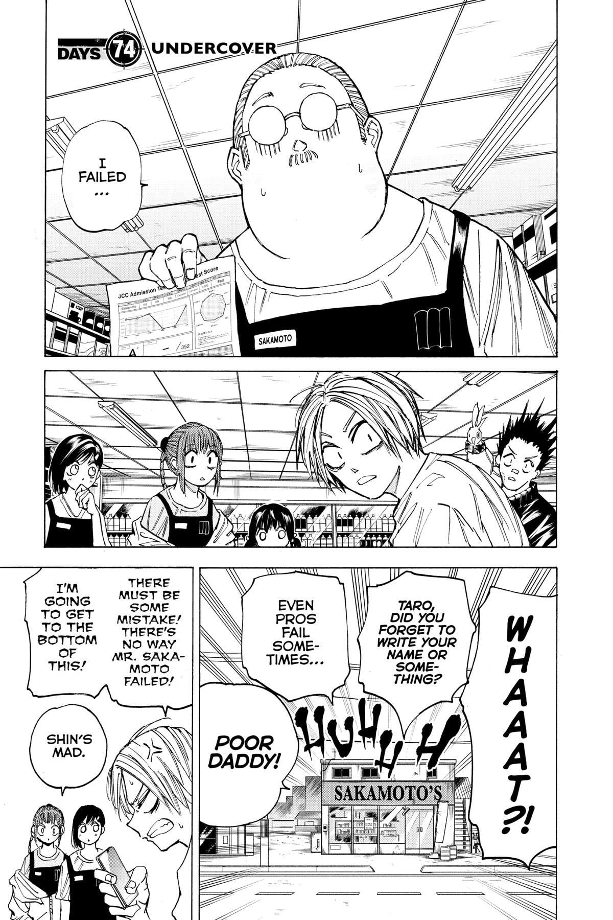 Read Sakamoto Days chapter 74 image 0 on Lezhin
