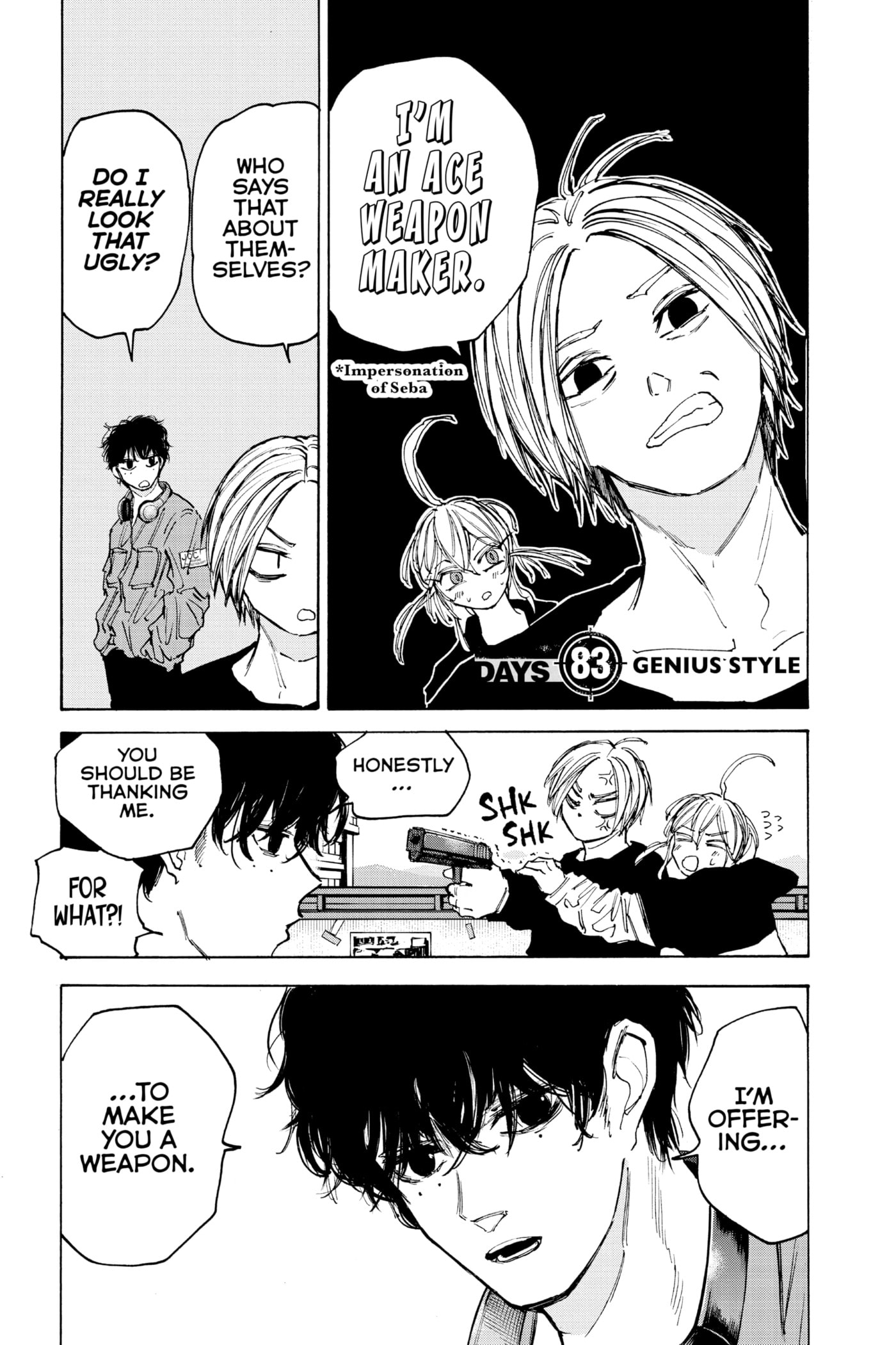 Read Sakamoto Days chapter 83 image 0 on Lezhin