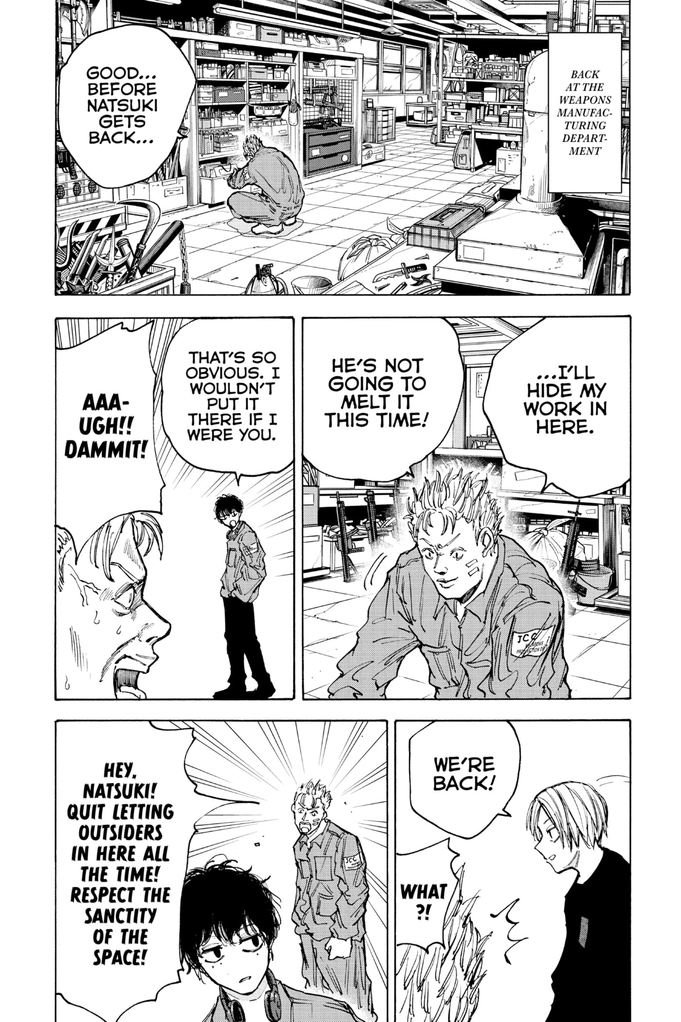 Read Sakamoto Days chapter 83 image 1 on Lezhin