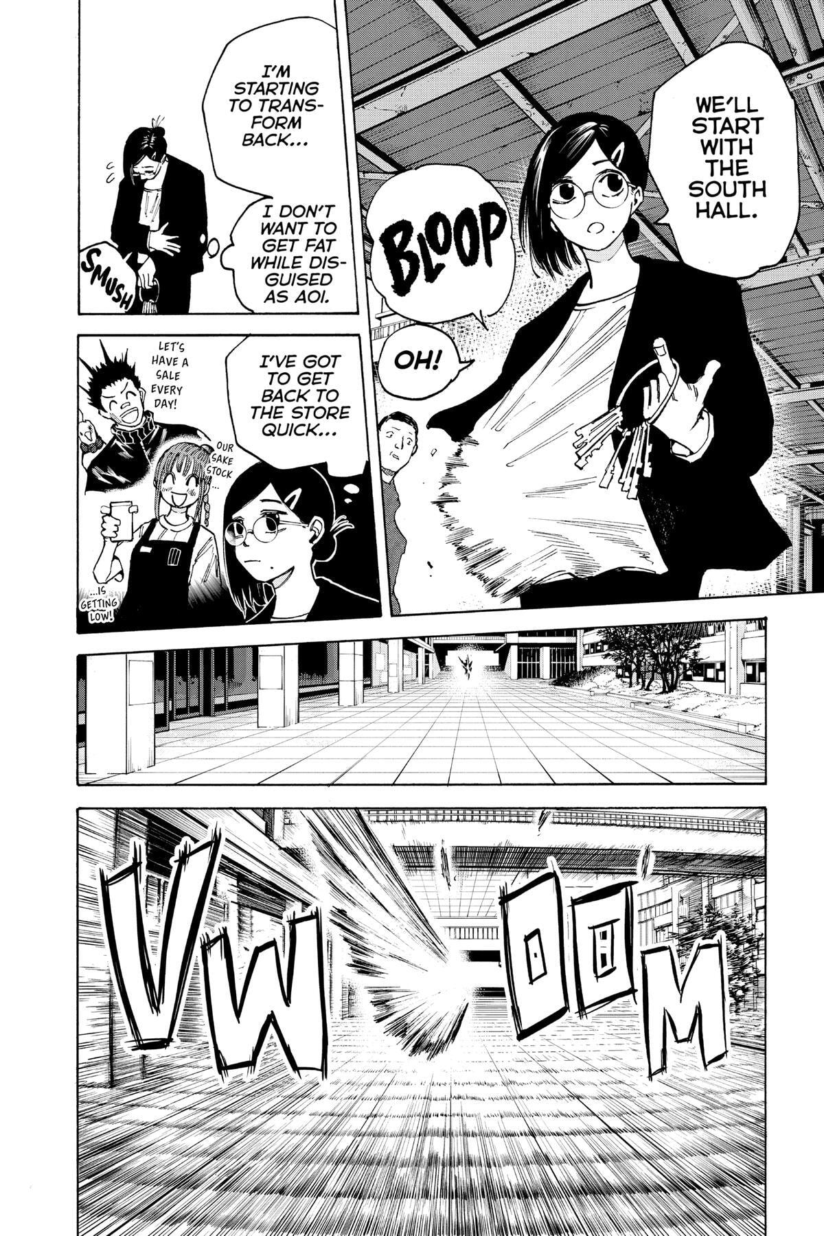 Read Sakamoto Days chapter 84 image 1 on Lezhin