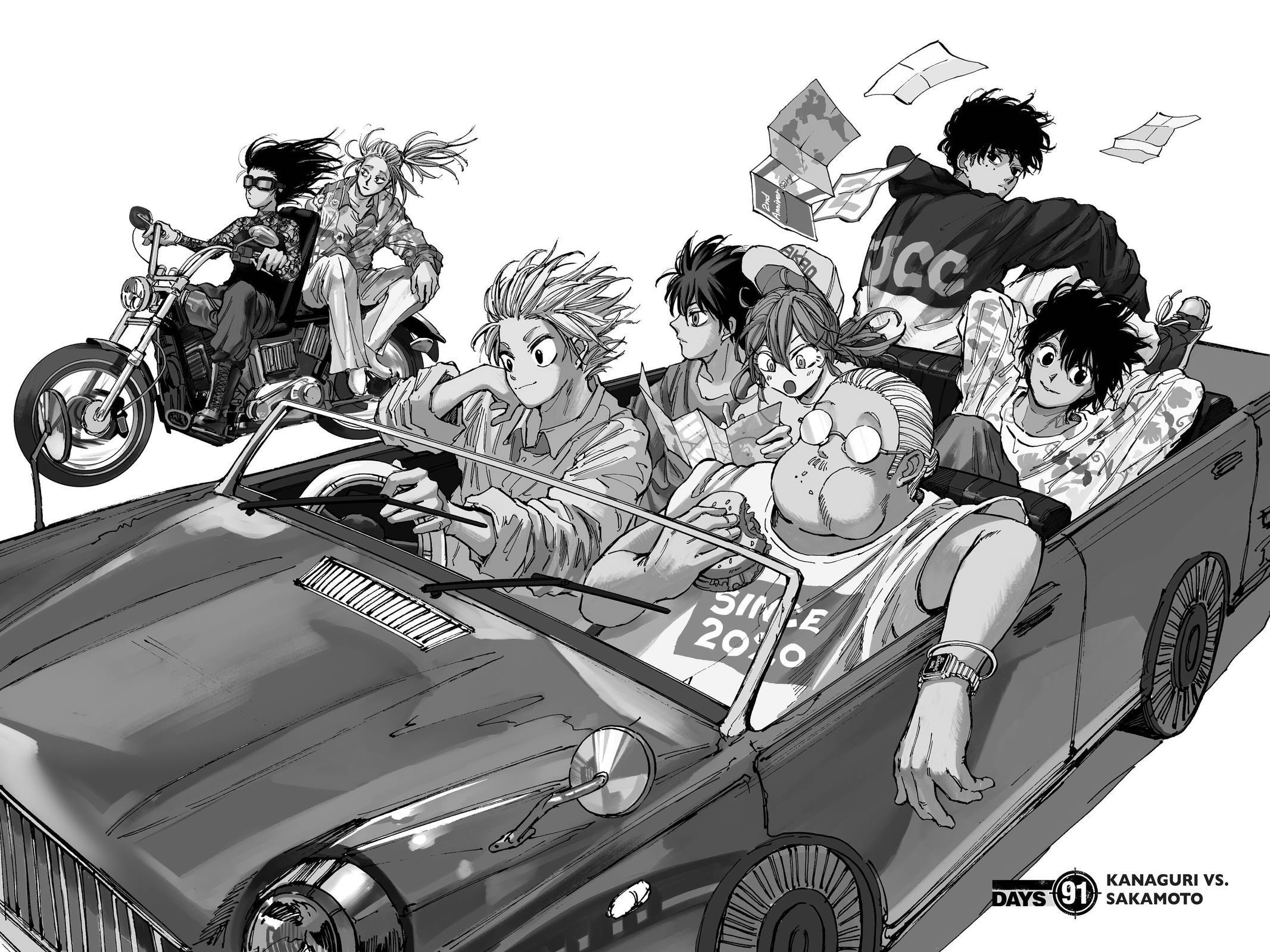 Read Sakamoto Days chapter 91 image 1 on Lezhin