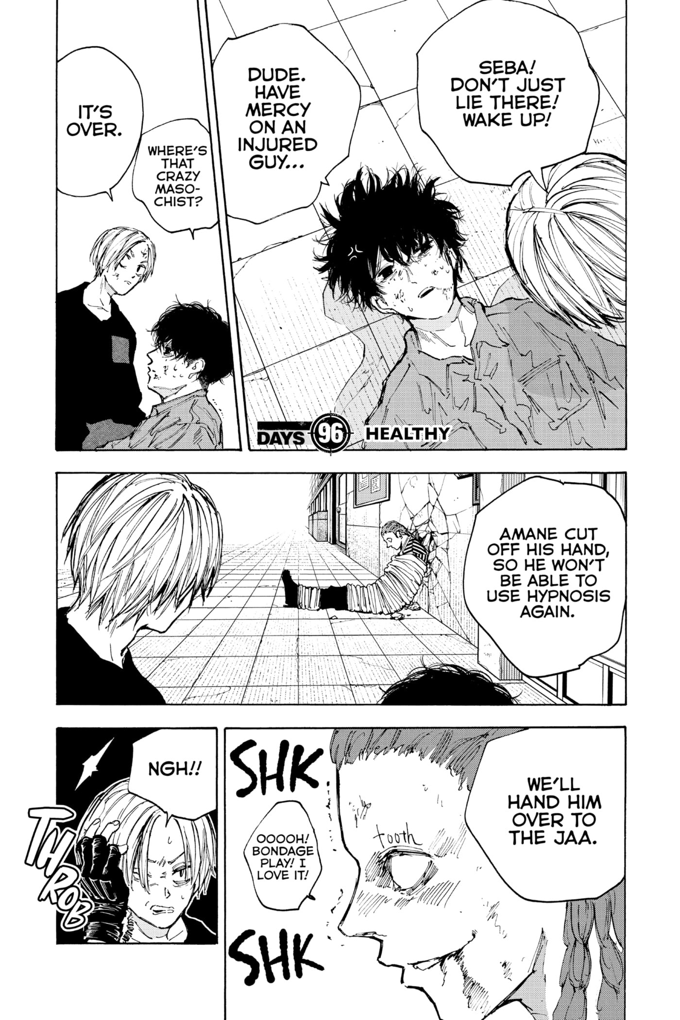 Read Sakamoto Days chapter 96 image 0 on Lezhin