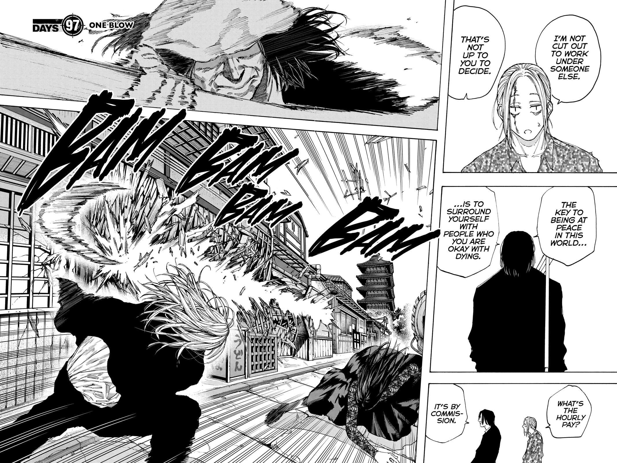 Read Sakamoto Days chapter 97 image 1 on Lezhin