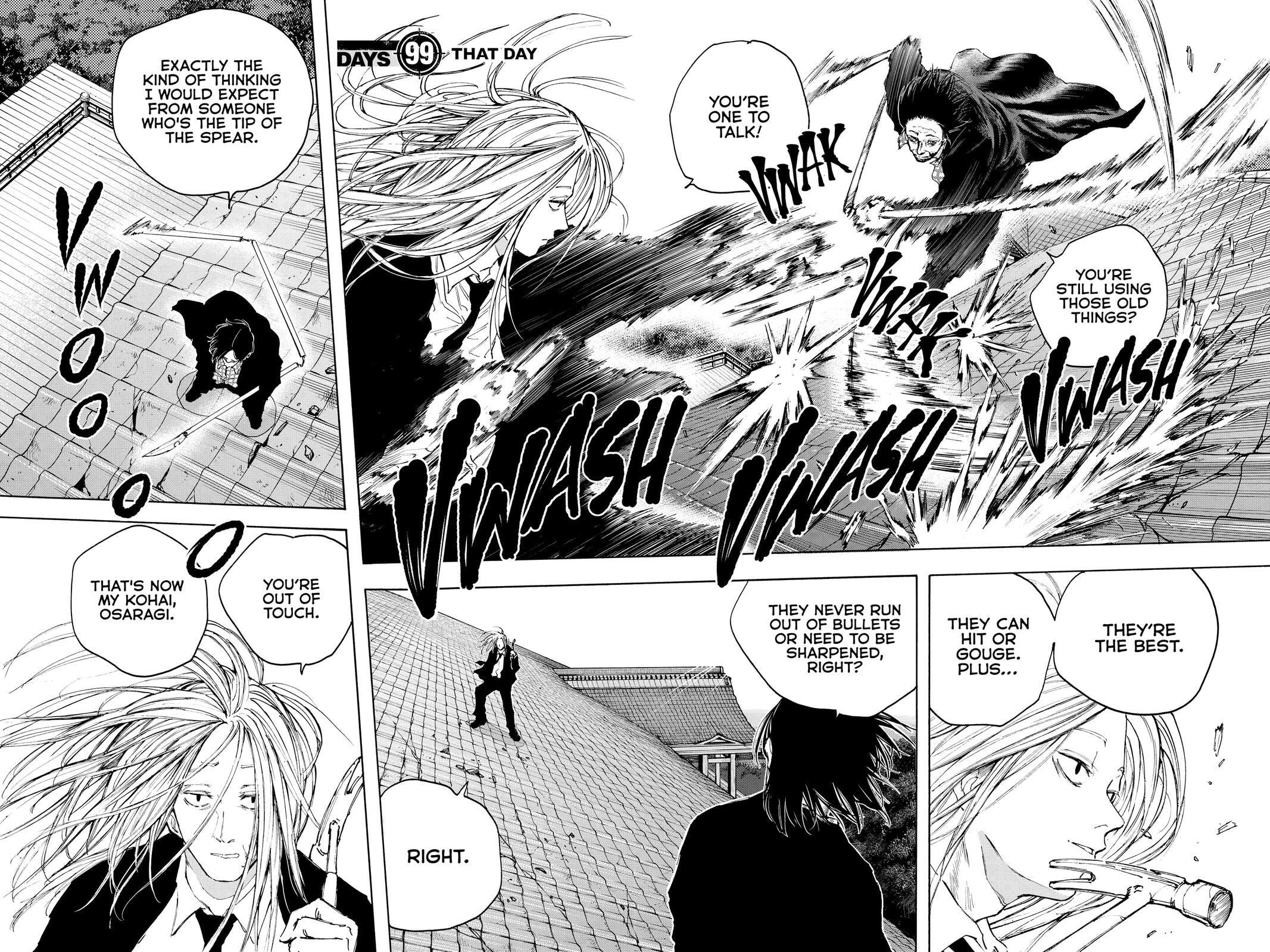 Read Sakamoto Days chapter 99 image 1 on Lezhin
